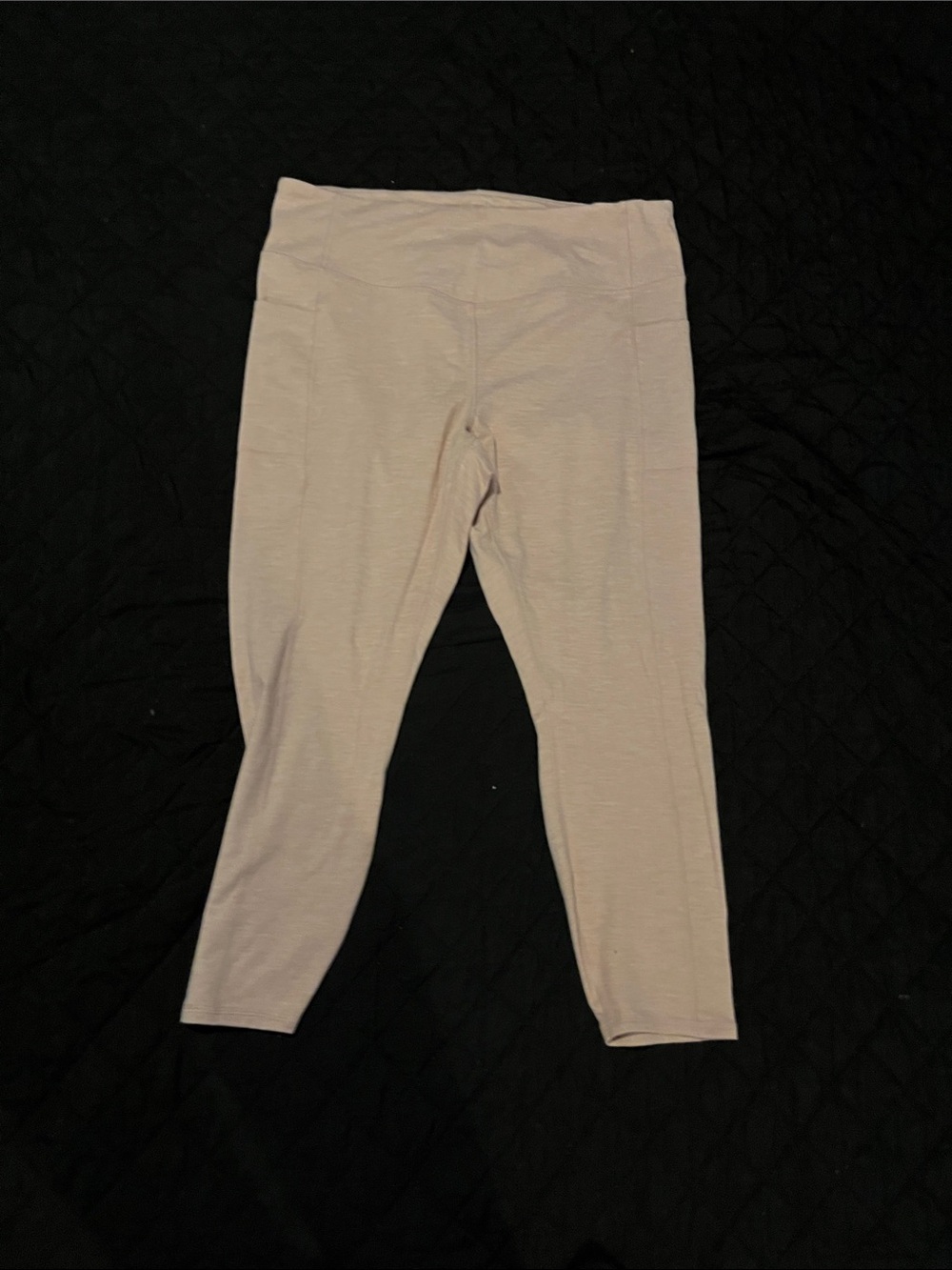 Kids' Neutral Beige Leggings - Stretchy Everyday Bottoms